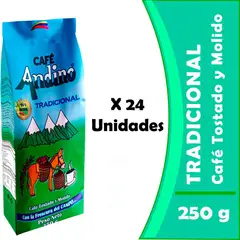 ANDINO - Café Tradicional 250g x 24 Unidades