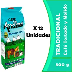 ANDINO - Café Tradicional 500g x 12 Unidades