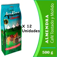 ANDINO - Café Almendra 500g x 12 Unidades