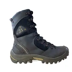 HERREROS - Bota Hombre Militar -Herreros- Swat Chocolate