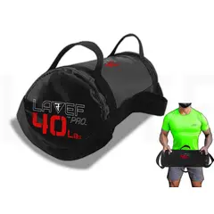 LAVEF - Saco De Poder 20kilos 40libras De Trafico Pesado Powerbag