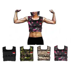 LAVEF - Chaleco De Peso Graduable 20 Lbs Crossfit Gym Running Fucsia
