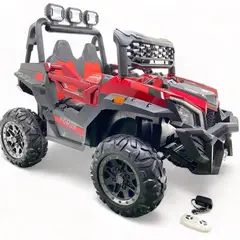 BEBESUNITA - Carro Eléctrico Niños 4x4 1 a 7 Años Ll/Caucho C/Remoto