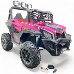 BEBESUNITA - Carro Eléctrico Niños 4x4 1 a 7 Años Ll/Caucho C/Remoto