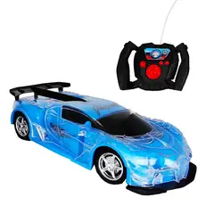 DAYOSHOP - Carro De Carreras Juguete Control Deportivo Luces Baterias