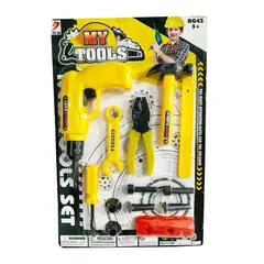 DAYOSHOP - Juguete Niños Set De Herramientas Juego Kit Martillo Taladro