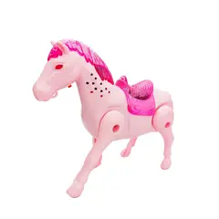 DAYOSHOP - Caballo Pony Juguete Camina Musical Interactivo Baterias