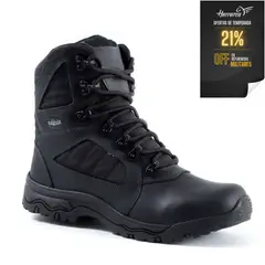 HERREROS - Bota Hombre Militar -Herreros- Navy Negro