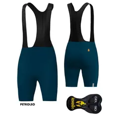 GENERICO - Licra corta con badana en gel ciclismo para hombre.