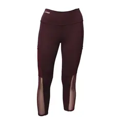 ALMA FIT - Pantalon Capri Deportivo Malla