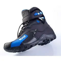HERREROS - Bota Hombre Motero -Herreros- Extreme Azul Negro