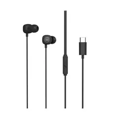 MAXELL - AUDIFO SQUAREUSB-C IN EAR EARPHONES BLACK