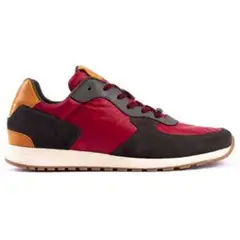 AMBITIOUS - Tenis Casuales Deportivos Bordo-Gris DE-5564AM.2