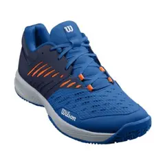 WILSON - Tenis Hombre Kaos Comp 3.0 Azul Zapatos Para Tenis