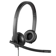 LOGITECH - Diadema Usb Headset Stereo H570e Lync Cisco Skype - Negro