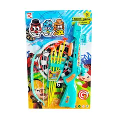 DAYOSHOP - Juguete Arco Flecha Ballesta Tiro Al Blanco Interactivo