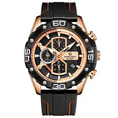 NAVIFORCE - Reloj Original Nf 8018t Cronografo Estuche