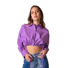 DREAMER - Camisa Cropped Para Mujer