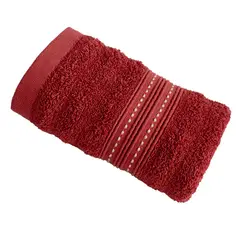 FATELARES - Toalla Cañamo Rojo Mineral Manos 40x70cm 500gr Algodón