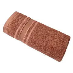 FATELARES - Toalla Yute Terracota Corcho Cuerpo 70x140cm 450gr Algodón