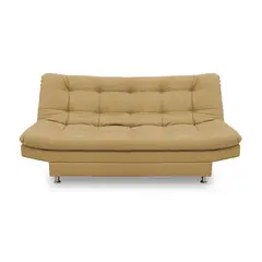 INDUSTRIAL BASESTILOS - Sofá Cama Moltochic Lino Beige patas metálicas