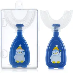 LANZURY IMPORTACIONES - Cepillo Dental Silicona Para Bebé En Forma De U- No Toxico