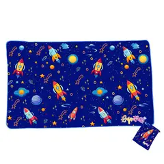 ENFANT'ASY - Toalla Microfibra Infantil Natación Secado Rápido Bolsa