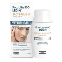 ISDIN - Foto Ultra 100 Spot Prevent Fusion Fluid SPF 50+ X 50 Ml