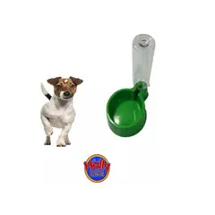 HALLY PET - Bebedero Dosificador De Agua Botella Perro y Gato Verde.