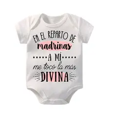 VANIDADES COLLECTIONS - Body Para Bebes Personalizados Bodie Mameluco Madrina
