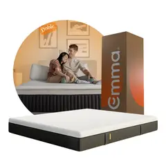 EMMA - Colchón Premium Doble con Alivio de Presión y Tecnología Alemana.
