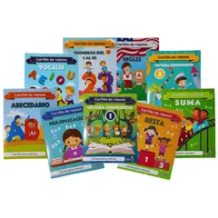 BOOKS - Cartilla De Repaso Para Colorear Y Escribir X 9 Unidades