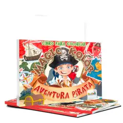 BOOKS - Mega Libro Para Colorear Temática Piratas