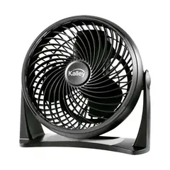 KALLEY - Ventilador 2 En 1 Mesa Pared 8 Pulgadas Negro 40 watts