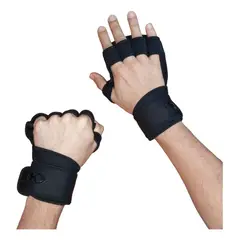 K6 - Calleras Cossfit Calistenia Pesas Muñequera Gym Grip P+