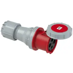 VCP - Toma Aerea 440v Roja 3p+t 125amp Tar125/2445, Tierra 6 H, Ip