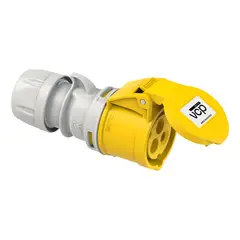 VCP - Toma Aerea 110v Amarillo 2p+t 16amp Tar16/213, Tierra 4 H, I