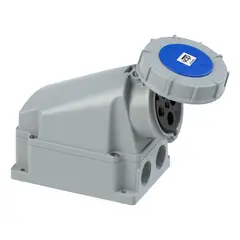 VCP - Toma Sobreponer 220v Azul 3p+t 63amp Tsp63/1345, Tierra 9 H,