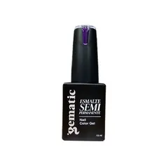 GEMATIC - Esmalte Semipermanente Morado Berenjena B479