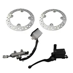 GENERICO - Bombas Freno Honda Xre 300 y Set Discos de Freno