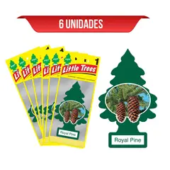 LITTLE TREES - Ambientador Royal Pine x6Und