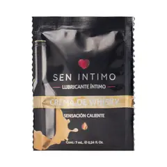 SEN INTIMO - Lubricante Caliente Crema de Whisky 7 Ml