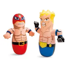 GENERICO - Muñeco boxeador Inflable Para Niños de Karate boxeo