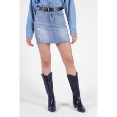 DREAMER - Falda Denim Para Mujer