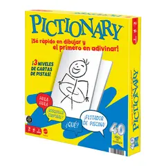 GENERICO - Pictionary Juego De Mesa Original 40 Aniversario