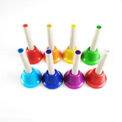 GENERICO - Set De Campanas Instrumentos Musicales 8 Tonos..