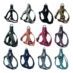 DIMATEX LEON - Arnés Correa para Mascota Perros VerdeMulti RefLeón TALLA M