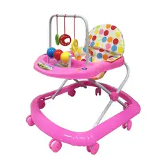 KIDSHOP - Caminador para Bebe Ping Pong ROSA niños llanta Silicona 312