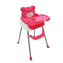 BEBESITOS - SILLA COMEDOR 3 EN 1 OSO MARCA BEBESITOS.