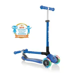 GLOBBER - PATINETA PRIMO AZUL - LLANTAS LUCES LED